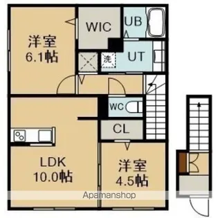 DAIWA SOLEIL【2階】の間取り